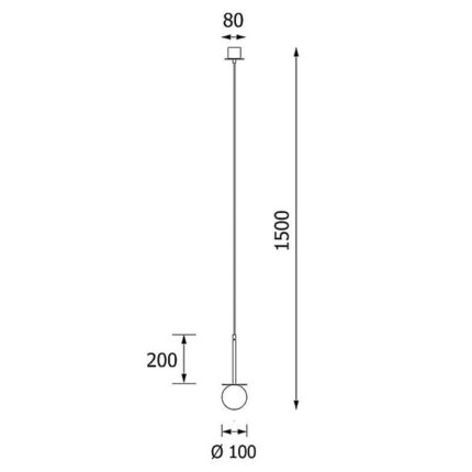 Cleoni Cotton 20 DM101/P/CB/B/192 G9 Современный швейцар 10 см