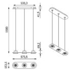 Клеони Оти A3 LA361/A3/L09/SdPW/G/116/38D/930 Zwis — изображение 2