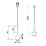 Cleoni Rim F 20 LA39/F1/116/3000 К. Современное повешение — изображение 2
