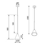 Cleoni Rim F 50 LA39/F4/116/3000 К. Современное повешение — изображение 2