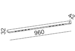 Черный потолок AQForm Lens Line вел поверхностную секцию 40260-L930-W3-00-12 96см — изображение 7