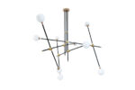Dann Lux Stiks 9 Swiss с белыми шарами Black/Gold BL0232