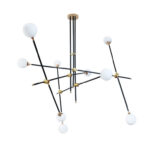 Dann Lux Stiks 9 Swiss с белыми шарами Black/Gold BL0232