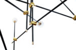 Dann Lux Stiks 9 Swiss с белыми шарами Black/Gold BL0232 — изображение 3