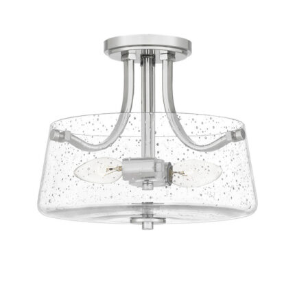 Elstead Lighting Hollis QZ-HOLLISTER-SF-PN Плафон