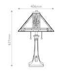 Elstead Lighting QZ-NAVAJO-TL-VB Столовая лампа — изображение 5