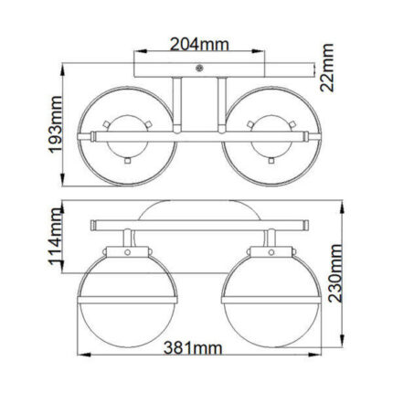 Холлис Кинкиет Элстед Освещение HK-HOLLIS2-C-HB-BATH