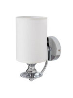 Kinkiet White Dann Lux Abu dabi 1 Стена DLD1386 хром