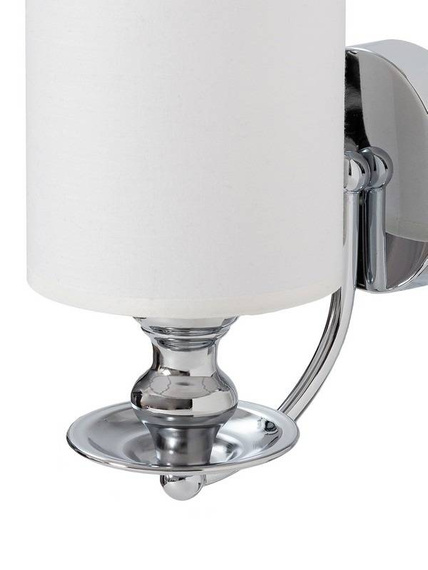 Kinkiet White Dann Lux Abu dabi 1 Стена DLD1386 хром