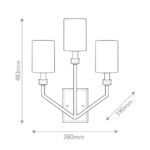 Kinkiet Elstead Lighting HK-MOORE-WB3-HB — изображение 5