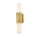 Kinkiet Elstead Lighting MARVELE-2WB-AB-OPAL