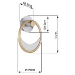 Kinkiet Globo Lighting 67333-16W Умбра — изображение 2