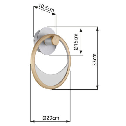Kinkiet Globo Lighting 67333-16W Умбра