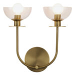 Настенная лампа Elstead Lighting ALM-SYLOVA-2WB-BG-CL