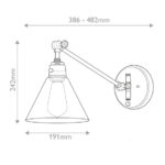 Лампа Elstead Lighting Wall HK-ARTI-1W-HB-CG — изображение 5