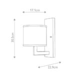 Светильник Elstead Wall Lighting HK-HAMPTON1-BB — изображение 5
