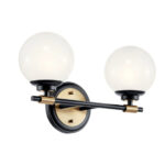 Настенная лампа Elstead Lighting KL-BENNO2-BK-CPZ