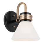 Настенная лампа Elstead Lighting KL-FARUM1-BK-CPZ