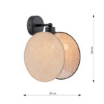 Emibig Wall Lamp Motif K1 Natural (1328/K1) — изображение 5