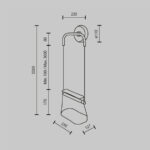 Maytoni Cabaret Wall Lamp MOD170WL-L8BS3K1 — изображение 3