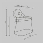 Maytoni Cabaret Wall Lamp MOD170WL-L8BS3K2 — изображение 2