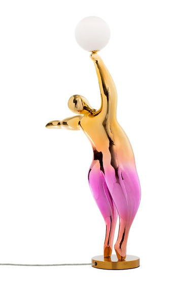 Статуя стоящего фонаря Dann Lux Venus 10 Gold