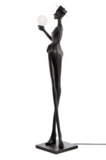 Статуя стоящего фонаря Dann Lux Venus 4 черная — изображение 2