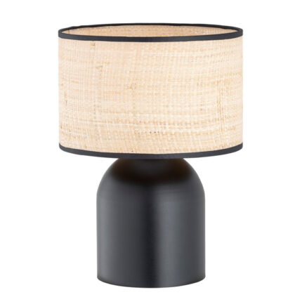 Настольная лампа Emibig Aspen Ln1 Black/Rattan (1324/LN1)