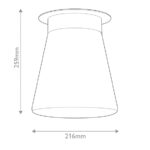 Потолочная лампа Elstead Lighting KL-ALBERS-F-T-CPZ — изображение 5