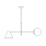 Потолочная лампа Emibig Hermes 2 White (1348/2) — изображение 4