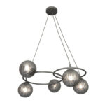 Emibig Libra 5 Bl Graphite Ceiling Lamp (1380/5) — изображение 2