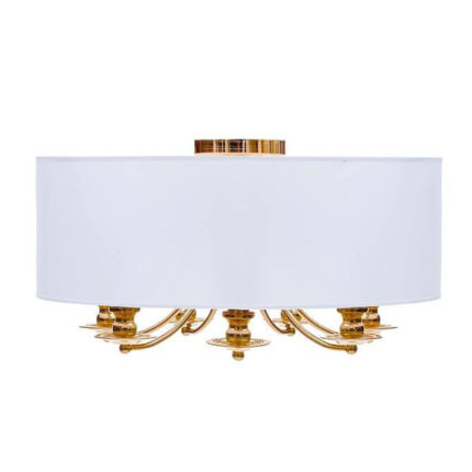 Золотая потолочная лампа Dann Lux Abu Dabi PL7 GD DLD5455
