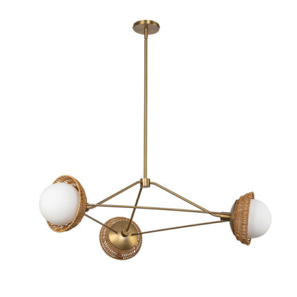 Висячая лампа Elstead Lighting ALM-PERTH3-GD