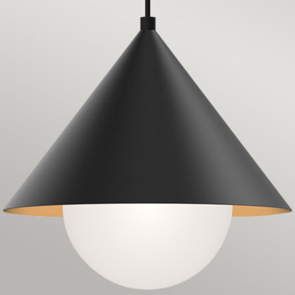 Висячая лампа Elstead Lighting ALM-REMYCK-P-BK