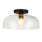 Висячая лампа Elstead Lighting ALM-SYLVIA-SF-BK-CL