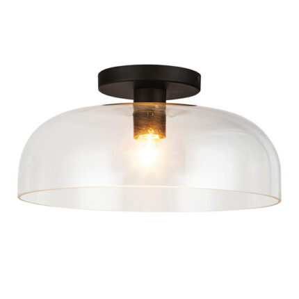 Висячая лампа Elstead Lighting ALM-SYLVIA-SF-BK-CL