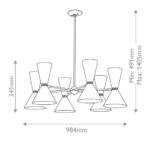 Висячая лампа Elstead Lighting KL-PHIX-6-CBB — изображение 5
