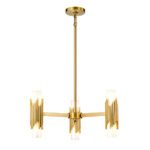 Висячая лампа Elstead Lighting MARVELE6-AB-OPAL