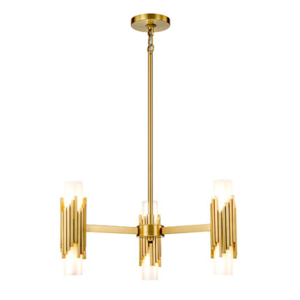 Висячая лампа Elstead Lighting MARVELE6-AB-OPAL