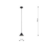Висячая лампа Emibig Elit 1 Black (1330/1) — изображение 5