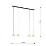 Висячая лампа Emibig Elit 4 Bl Gold (1329/4) — изображение 5