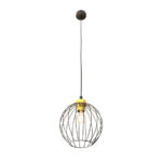 Висячая лампа Emibig Nando 1 Bl Gold (1368/11)