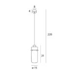 Лампа Maxlight Amber Glass P0602 Signature B — изображение 4