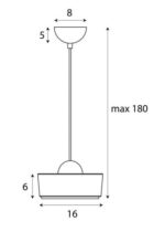 Висячая лампа Maxlight Lipari P0542 — изображение 4