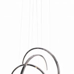 Висячая лампа Maxlight Trio Arc P0508 черный блеск
