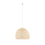 Висячая лампа Nowodvorski Boho M Ratan 11151 Естественная древесина