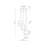 Висячая лампа TK Lighting Calisto 6098 — изображение 5