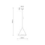 Висячая лампа TK Lighting Cono 10037 — изображение 5