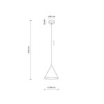 Висячая лампа TK Lighting Cono 10074 — изображение 5