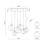 Висячая лампа TK Lighting Cubus 2833 — изображение 5
